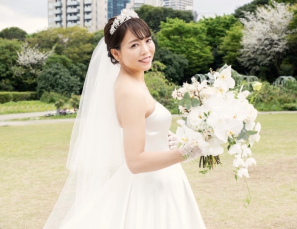 プリンスパークタワー東京　結婚式　ウェディングドレス